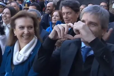 Javier Milei elogió a Luis Caputo: Mi ministro se convirtió en un rockstar