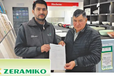 Números de la Suerte: Juan Hugo Ortega ganó una orde de compra de $60.000 en Zeramiko