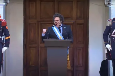 Las principales frases de Javier Milei en el acto por el 25 de Mayo