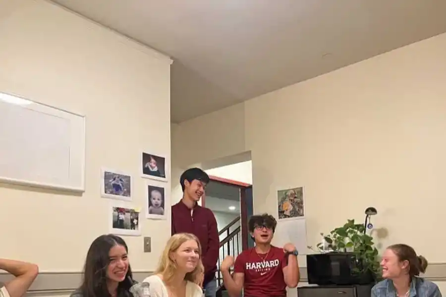 Fiel a la cultura argentina, Rocío encontró sus amigos por el mundo.