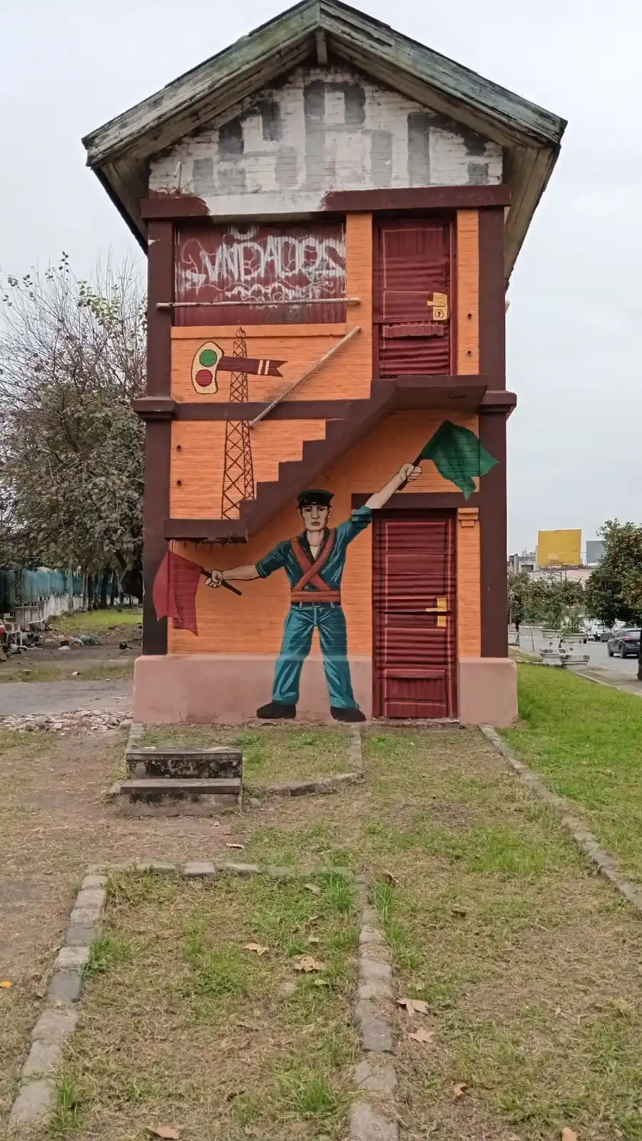 EL SEÑALERO. Un obrero esencial.