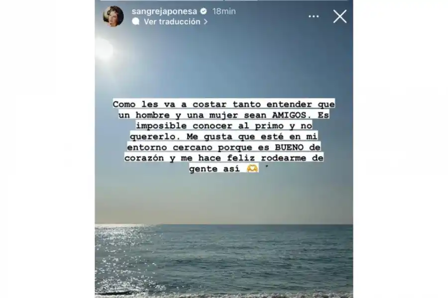 El mensaje de la China Suárez sobre su relación con Marcos Ginocchio.