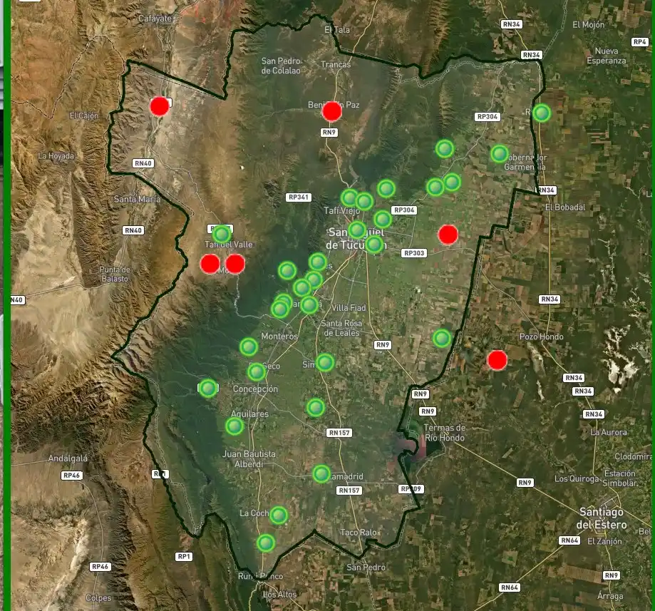 Se registraron las primeras heladas meteorológicas en áreas productivas de Tucumán