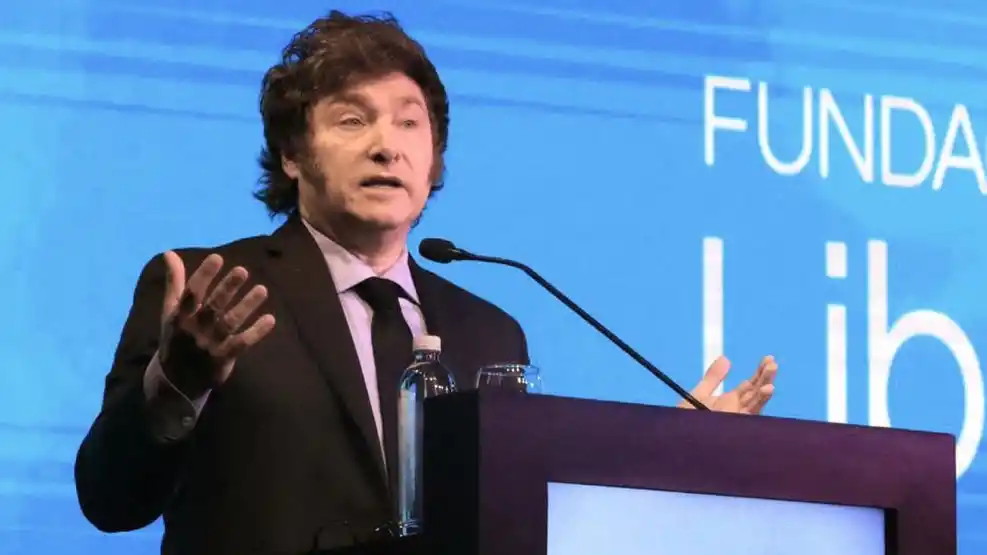 ORDEN. Milei concretó lo que venía anunciando.