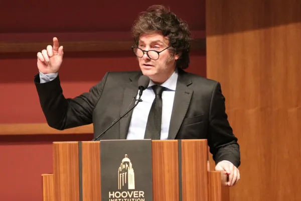 Desde EEUU, Javier Milei insistió en la defensa de la propiedad privada y cargó contra el socialismo