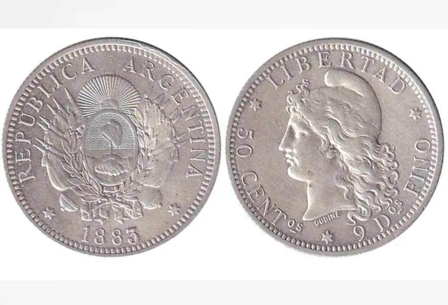 Podés tener una fortuna: buscan una moneda de 50 centavos y pagan miles de dólares