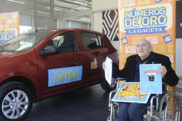 VIDEO. Números de Oro: él auto 0 km ya está en manos de su dueño