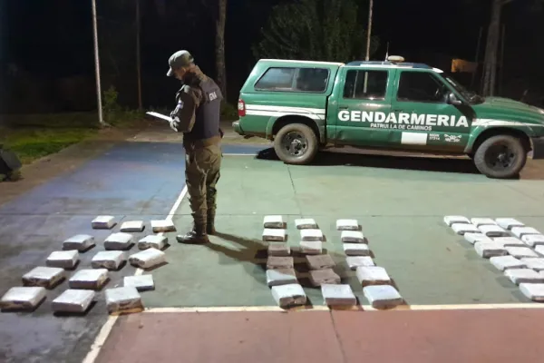 Encontraron más de 130 kilos de marihuana en Colonia Delicia