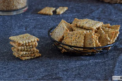 Cómo hacer crackers de avena y masa madre: receta saludable, fácil y rendidora