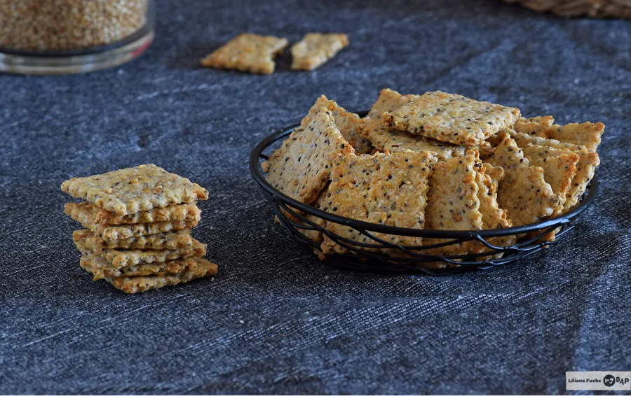 Cómo preparar crackers de avena y masa madre, una receta saludable y super rendidora