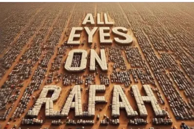 De dónde viene la imagen viral “All eyes on Rafah”