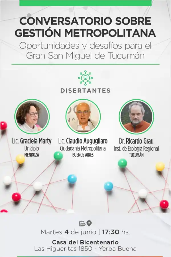 Debatirán sobre colaboración intermunicipal en el Gran San Miguel de Tucumán