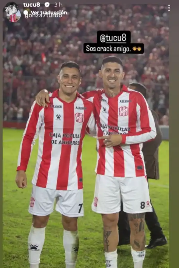 El elogio de Pablo Hernández a Gonzalo Rodríguez tras el triunfo de San Martín: “El sueño de…”