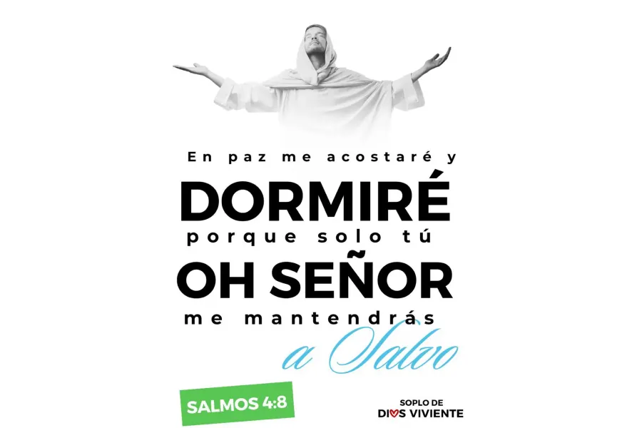 La oración para dormir en paz de Leda Bergonzi (Foto: Instagram)