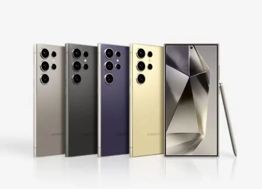 Los diferentes colores de Samsung S24 Ultra.