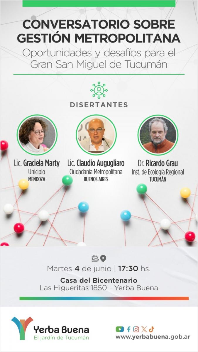 Debatirán sobre colaboración intermunicipal en el Gran San Miguel de Tucumán