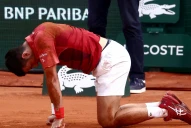 Tras eliminar a Cerúndolo, Novak Djokovic se bajó de Roland Garros
