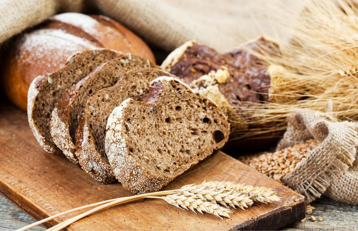 Pan de centeno, uno de los más saludables. 