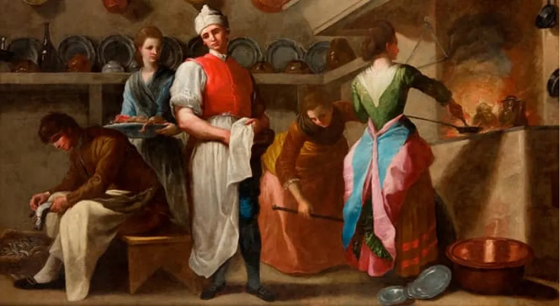 Desde las relaciones de servidumbre la propina llega a los restaurantes modernos. 