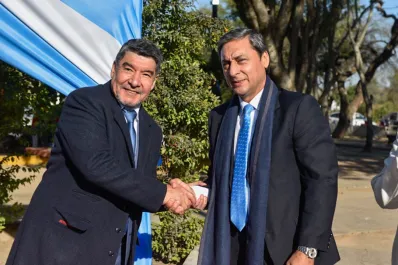 Acevedo y su par santiagueño evocaron el Pacto de Vinará en Termas de Río Hondo