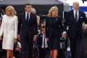 Macron, Biden, Carlos III y Trudeau recordaron el Día D en Normandía