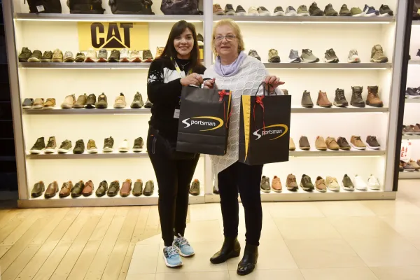 Antonia María Pons ganó una orden de compra de $60.000 en Sportsman.