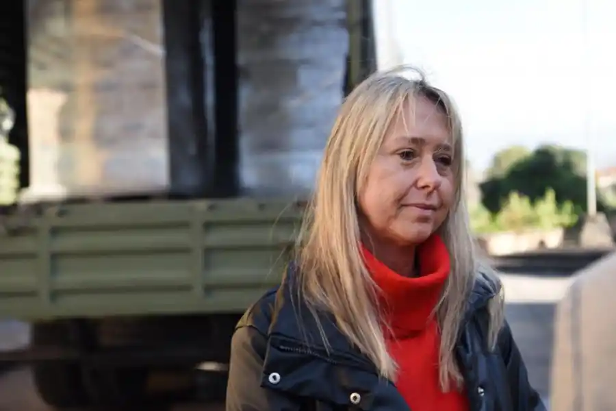 REFERENTE DE CONIN. Smidt supervisó la recepción de mercadería.