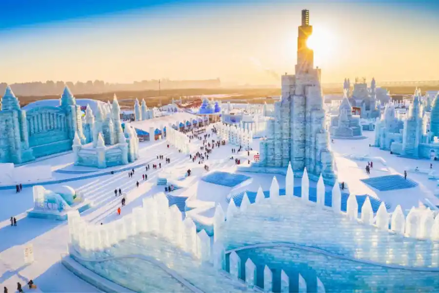 Harbin, la ciudad de hielo china que es furor en las redes sociales
