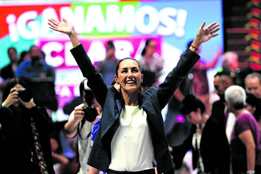 Claudia Sheinbaum, la presidenta electa de México, y el antisemitismo