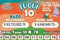 Tuqui 10: cómo salió el sorteo del domingo 9 de junio