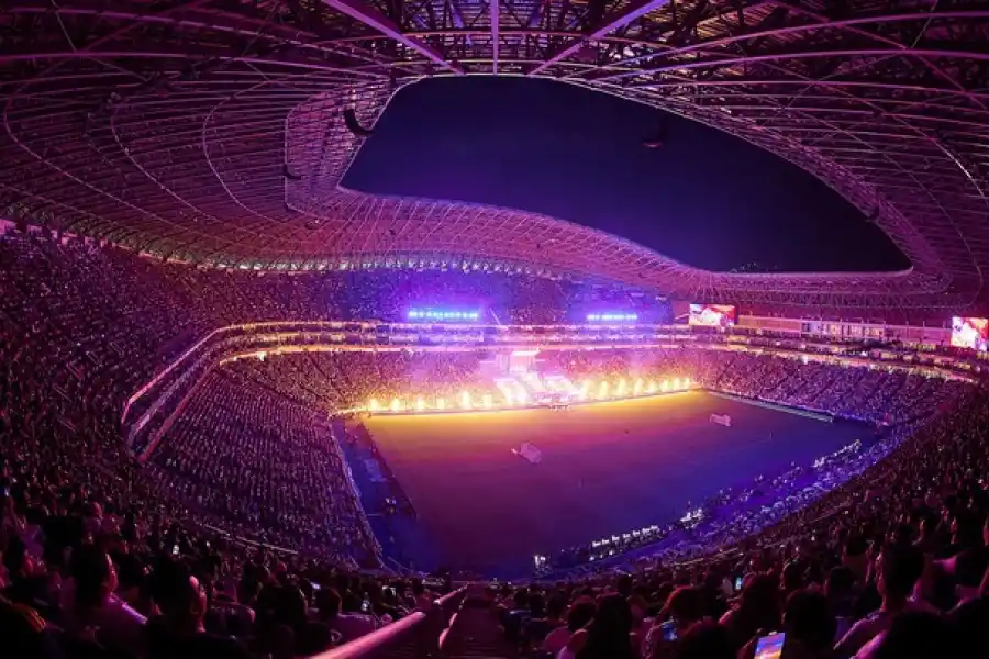 ESTADIO BBVA. La casa del Monterrey de México fue la encargada de albergar los espectáculos.