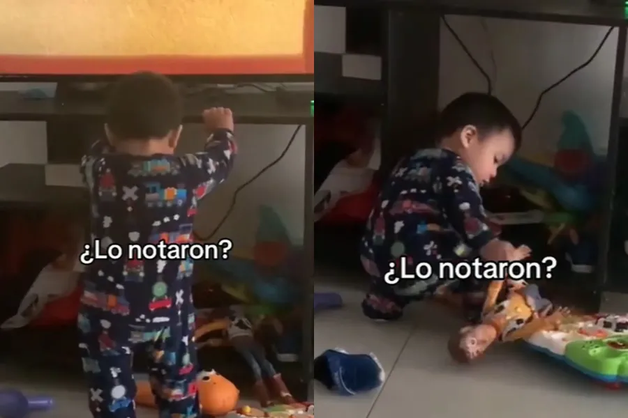 Una familia grabó el momento en el que un juguete se movió solo y el video genera terror en las redes