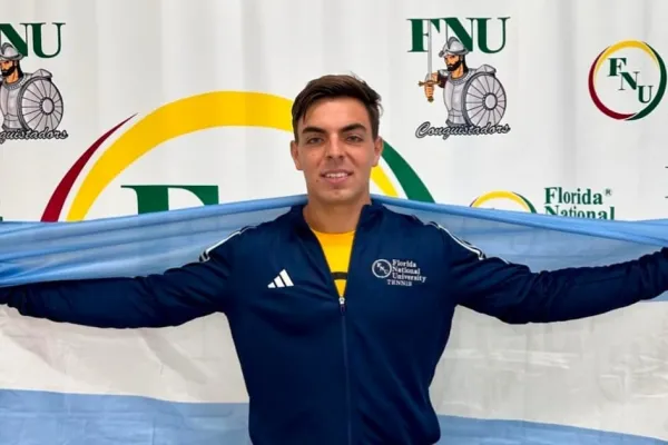 Es tucumano, ganó una beca en Miami y sueña con ser tenista profesional