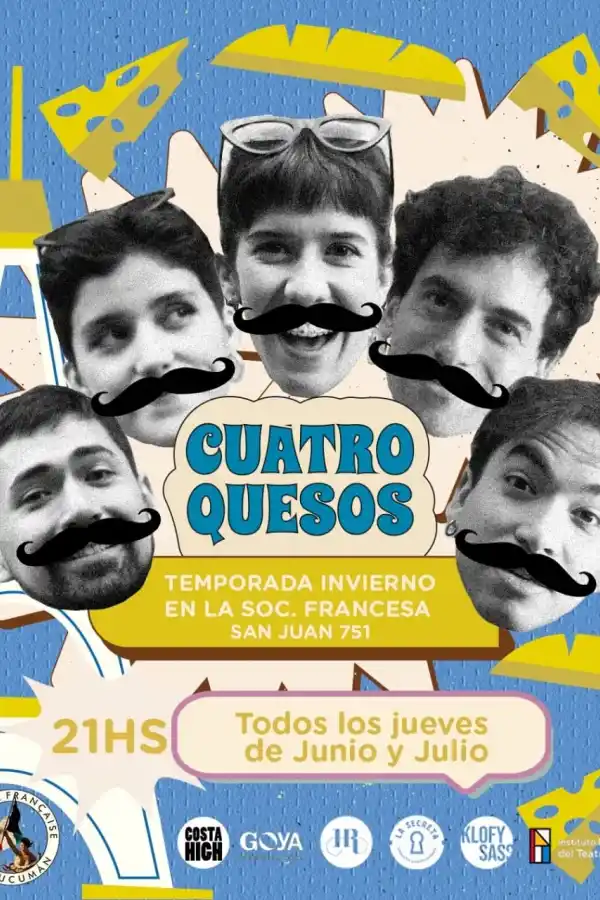Con Cuatro Quesos, vuelven los jueves de impro a Tucumán