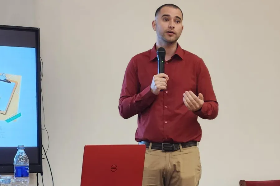 EL CREADOR. Franco Tralice elaboró un modelo de predicciones de resultados de partidos de fútbol.