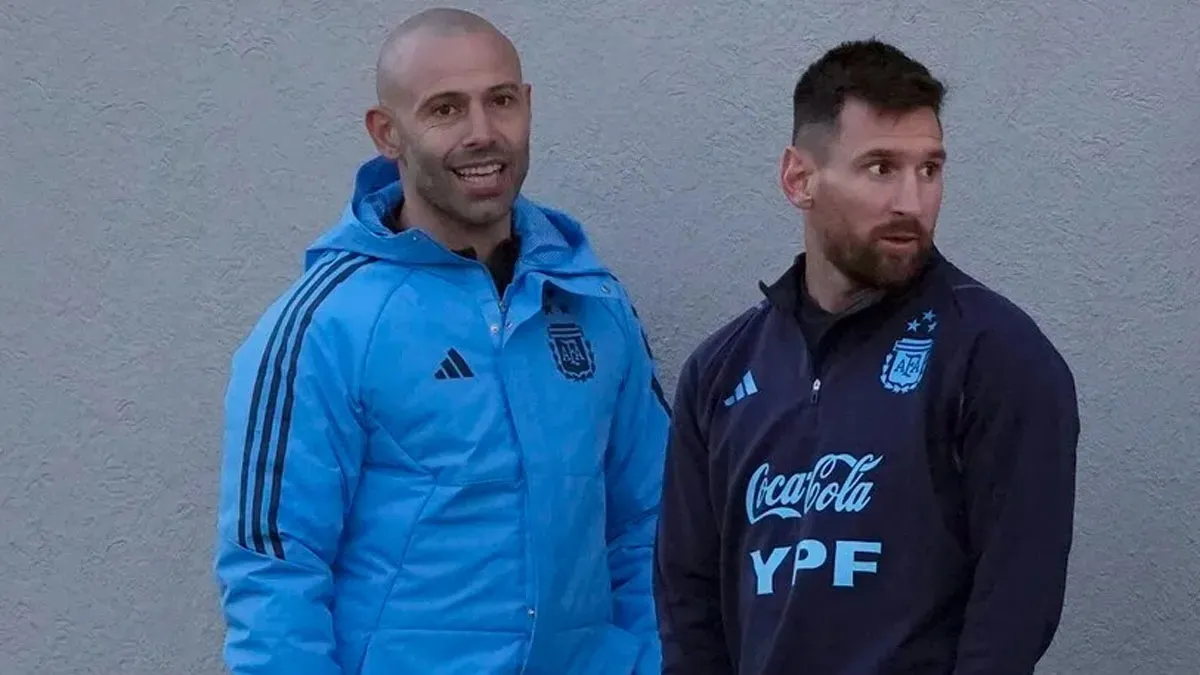 DECISIÓN TOMADA. Lionel Messi habló con Javier Mascherano y le comunicó que no participará de los Juegos Olimpicos.