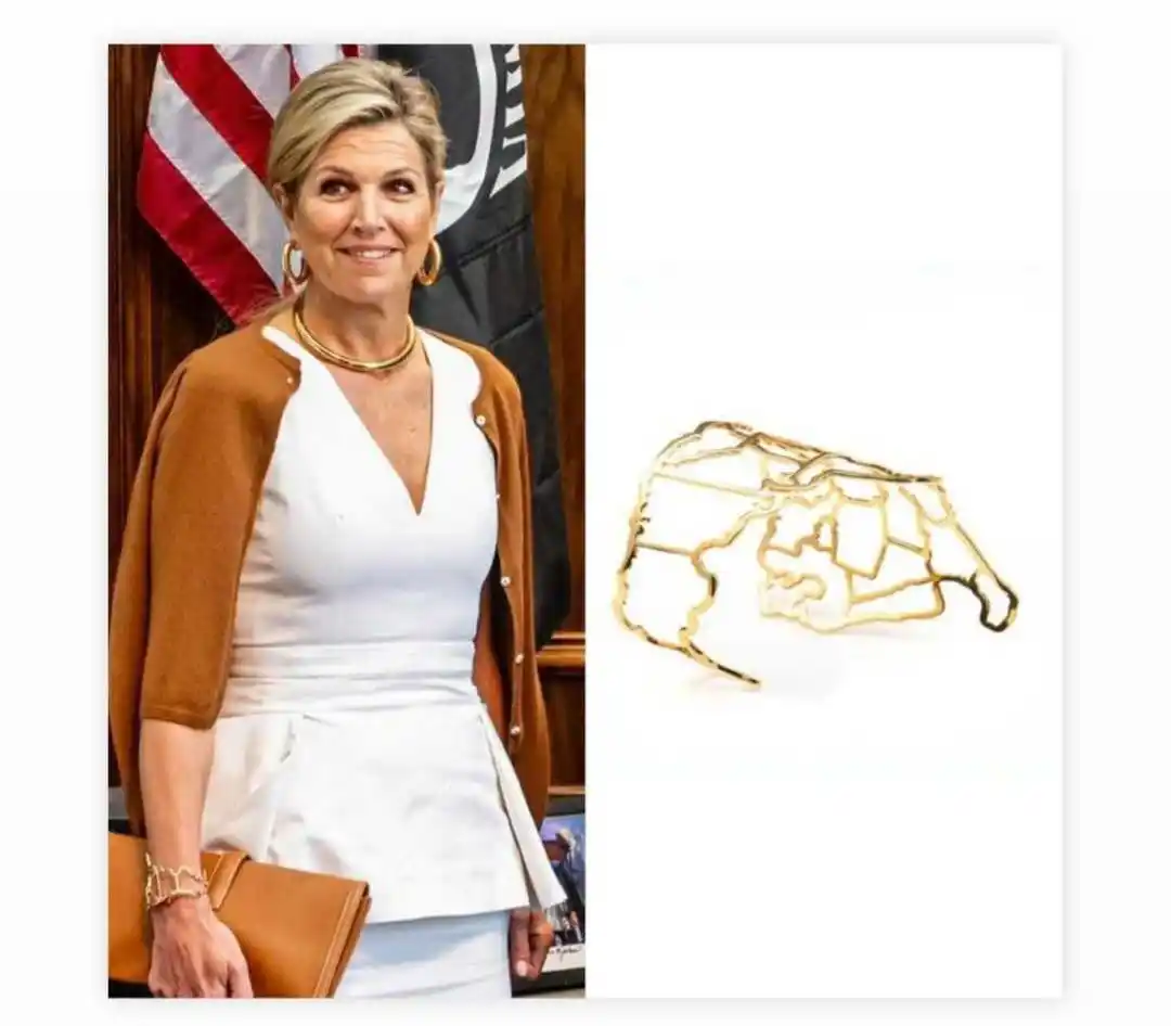 Cuánto cuesta el brazalete de Argentina que usó la reina Máxima