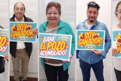 Números de Oro: cinco afortunados se repartieron el pozo de $5.600.000