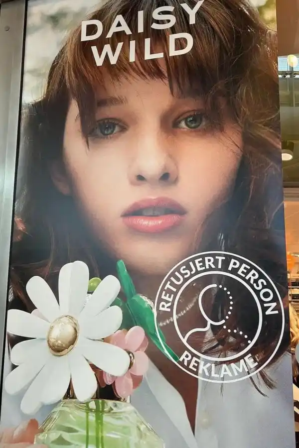 La etiqueta debe ocupar al menos el 7% de la imagen. Fuente: X @mariafiorenti