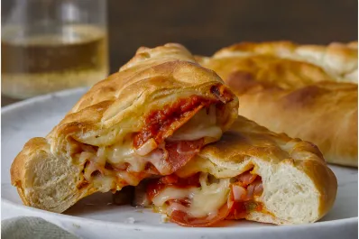 Calzone italiano sin gluten: una receta saludable para salvar la cena