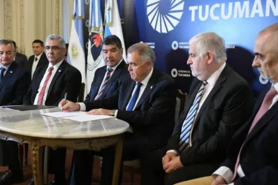 Jaldo firmó un convenio pionero con el Senasa para elevar la calidad agroalimentaria