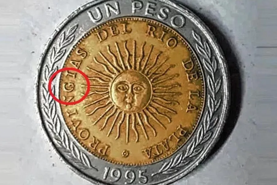 A revisar los cajones: así es la moneda de $1 por la que pagan hasta un millón de pesos