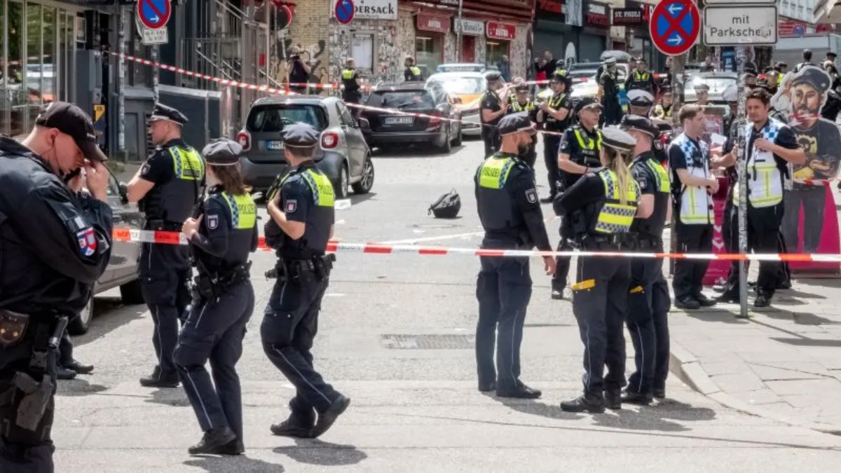 Tensión en la Eurocopa 2024: la policía le disparó a un hombre que amenazaba con un hacha