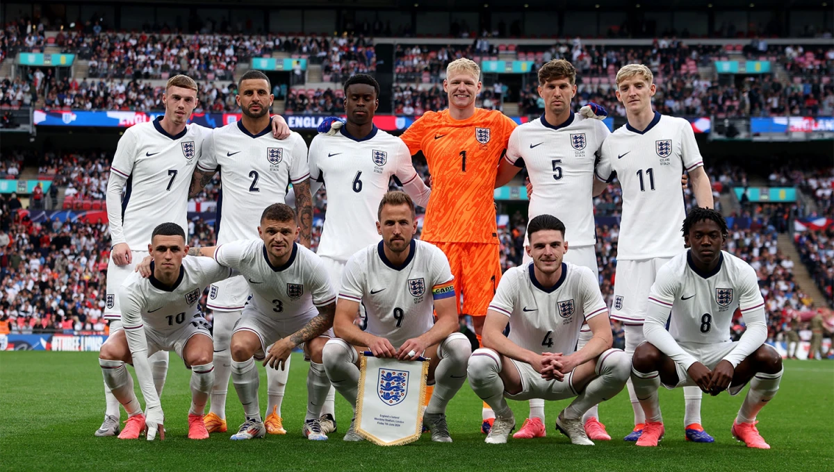 DEBUT. La selección inglesa tendrá una difícil prueba en el inicio de su camino por la Eurocopa 2024.