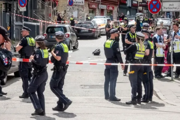 Tensión en la Eurocopa 2024: la policía le disparó a un hombre que amenazaba con un hacha