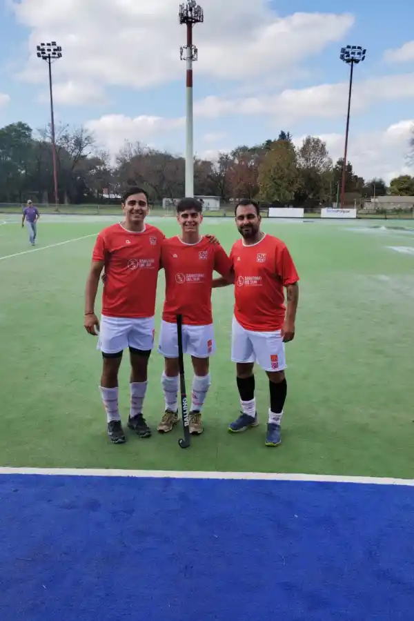 Mauricio, Facundo y Sebastián de Los Tarcos.