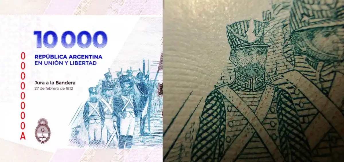 Un caudillo del billete de $10.000 siembra dudas y desata emociones.