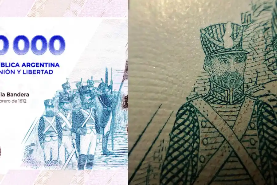 Un caudillo del billete de $10.000 siembra dudas y desata emociones.