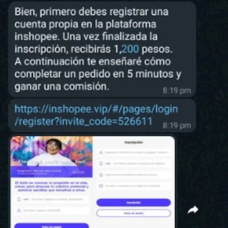 Cómo es la modalidad de estafas por Whatsapp desde líneas extranjeras