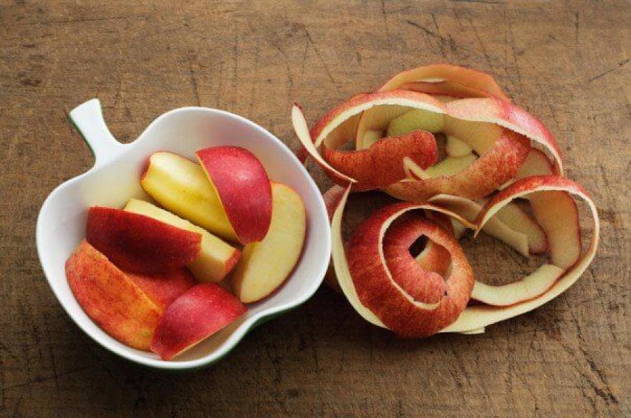 La mayor parte de los nutrientes de la manzana se encuentran en su cáscara